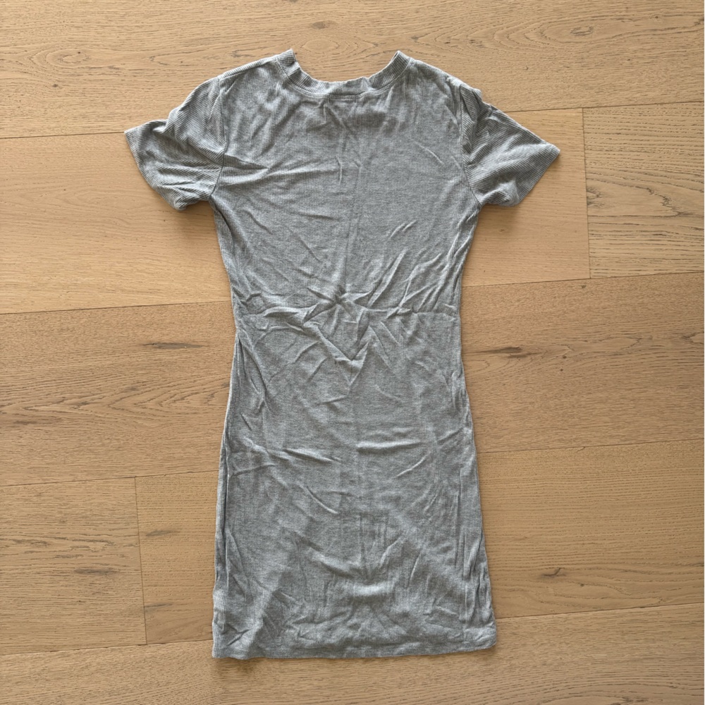 BP Gray Short Sleeve Dress